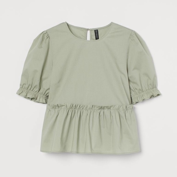 H&M Peplum Top - Picture 2 of 3